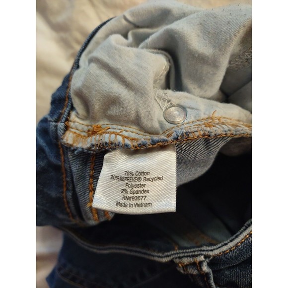 St John's Bay Blue Bootcut Jeans Size 10 - Picture 5 of 9